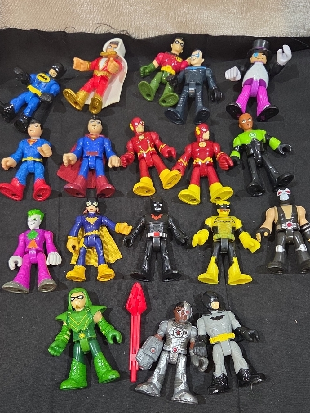 IMAGINEXT SUPERFRIENDS DC LOT - 18 PCS
